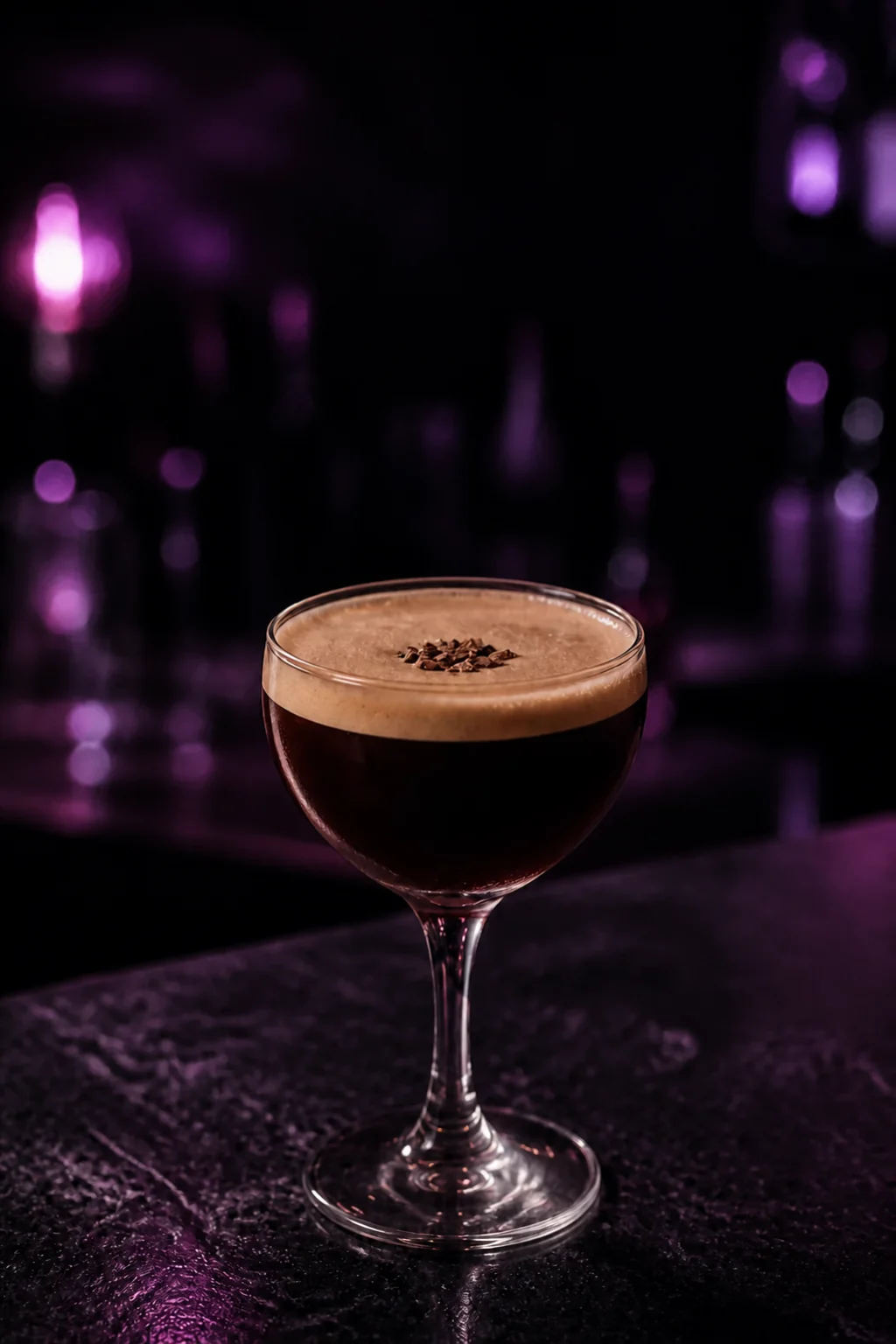 Velvet Room tamni rum i coffee koktel